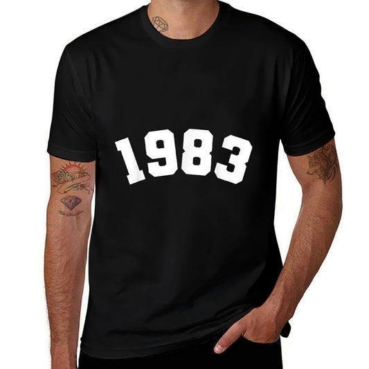 Classic 1983 Varsity Vintage College Style 41st Birthday  Slim-fit Cut T-Shirt