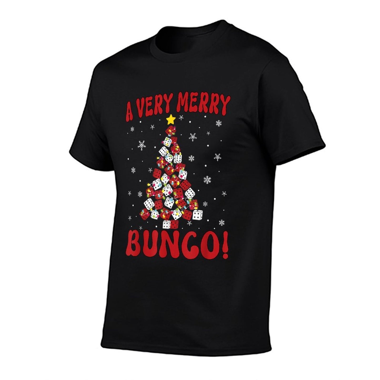 Bunco Christmas Very Merry Bunco Game Xmas for Women  Breathable T-Shirt