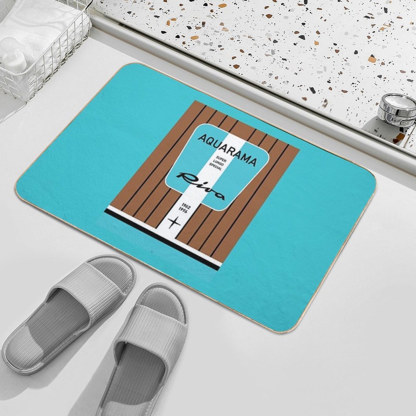 Riva Aquarama Monaco Boat Yachting Lake Como Cannes Saint-Tropez Capri  Pet-Safe Bath Mat