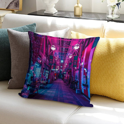 ENTRANCE TO THE NEXT DIMENSION Soft Warmth Comfort Throw Pillow