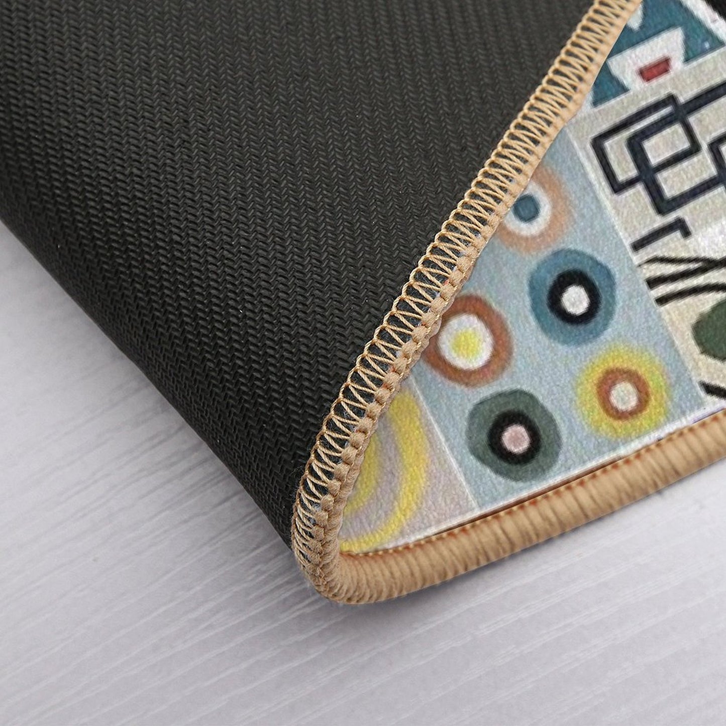 AFRICA, - Colorful Patches  Odorless Bath Mat