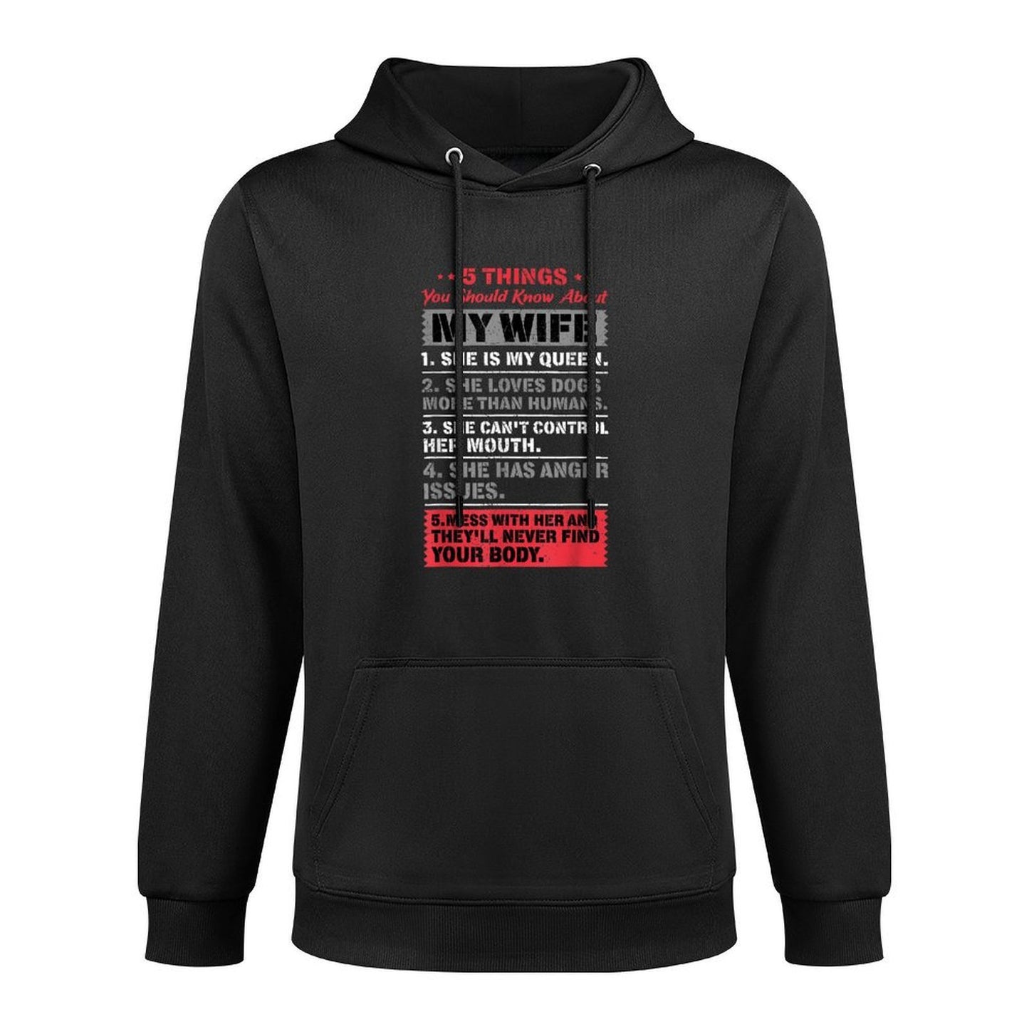 5 Things You Should Know About My Wife Husband Giftidea Pilling-Resistant Hoodie
