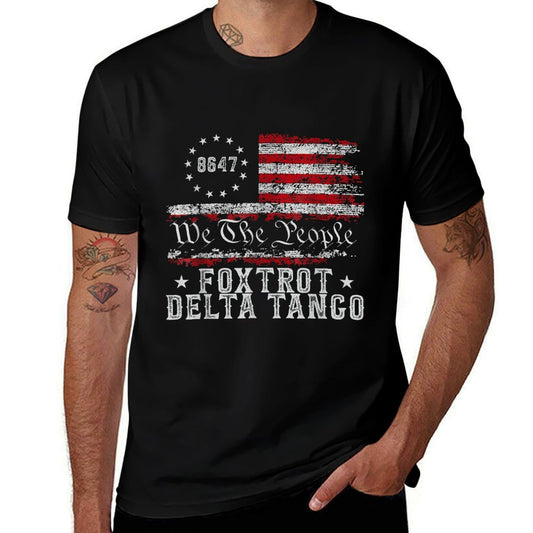 8647 Anti Trump Foxtrots Deltas Tangos Impeach 47 86 47 Breathable T-Shirt