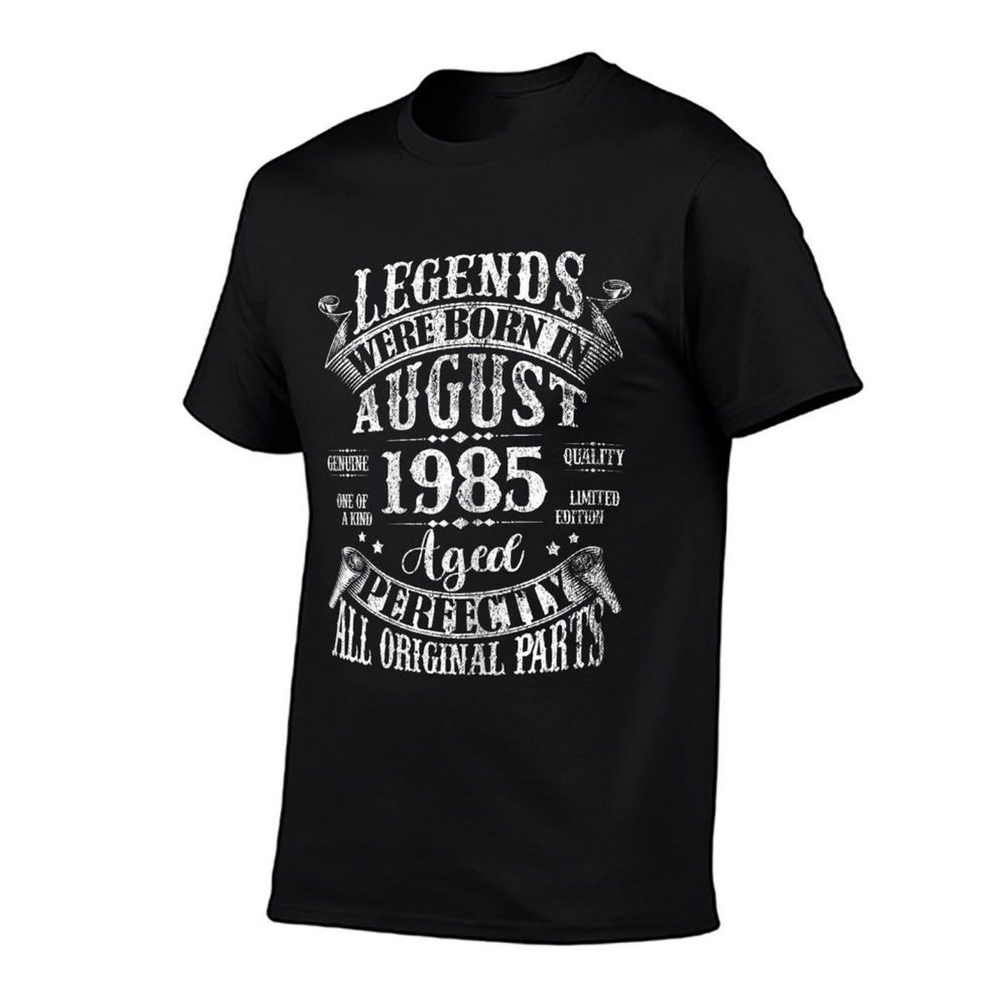 Legends Were Born In August 1985 40th Birthday Gifts Men Dad  Soft T-Shirt