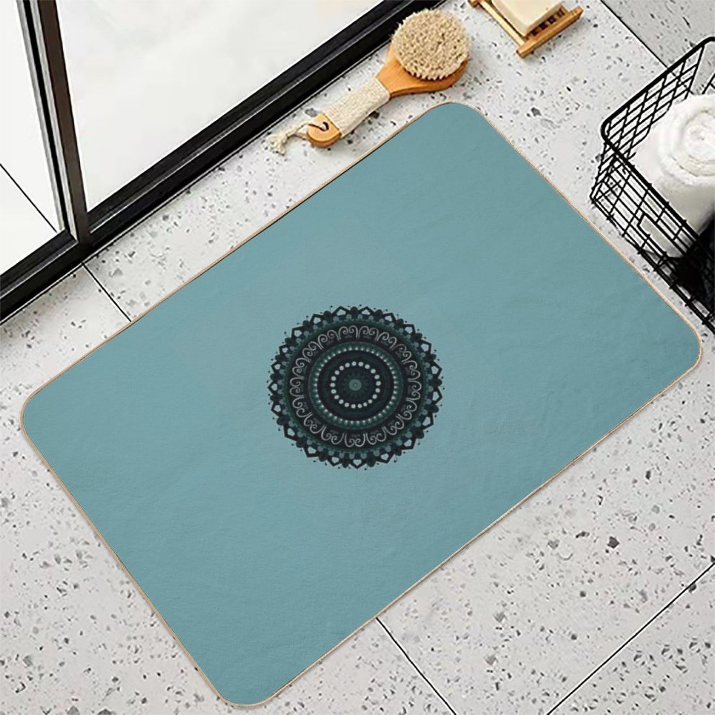 Mandala Art  Versatile Bath Mat