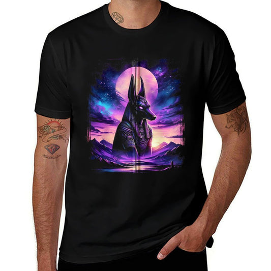 Anubis in Twilight Zip  Easy-care T-Shirt