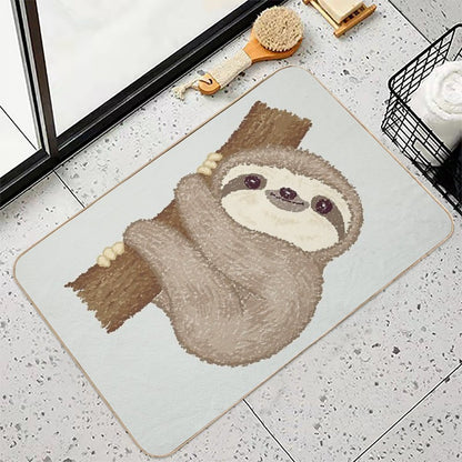 Sloth on The Tree  High-Traffic Bath Mat