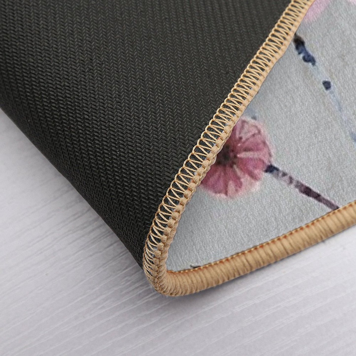 Watercolor Flowers XIV (different Flowers)  Eco-Friendly Bath Mat