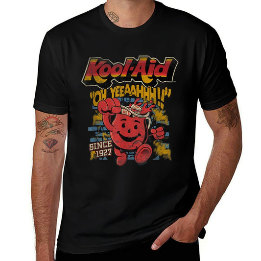 Kool-Aid Oh Yeah Vintage Since 1927  Tagless Design T-Shirt