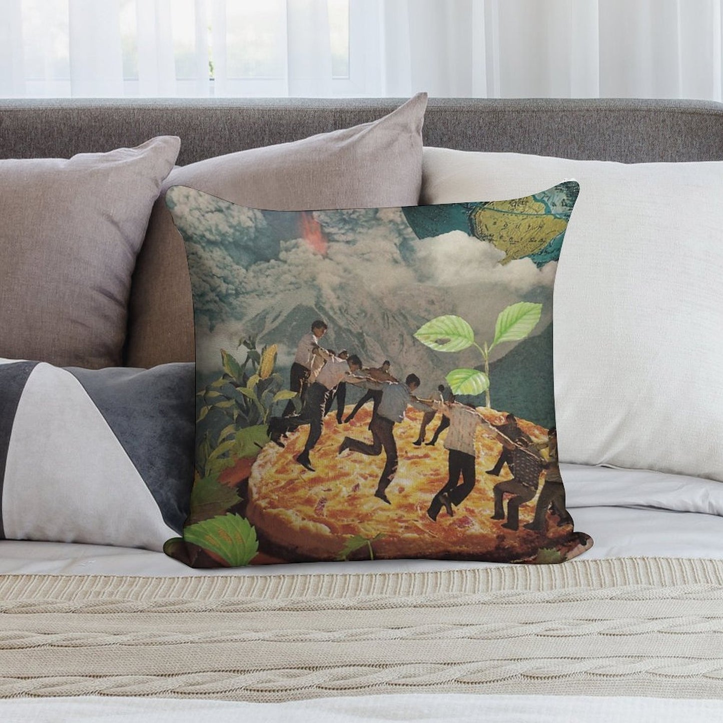 Pompeii Soft Gift Ready Throw Pillow