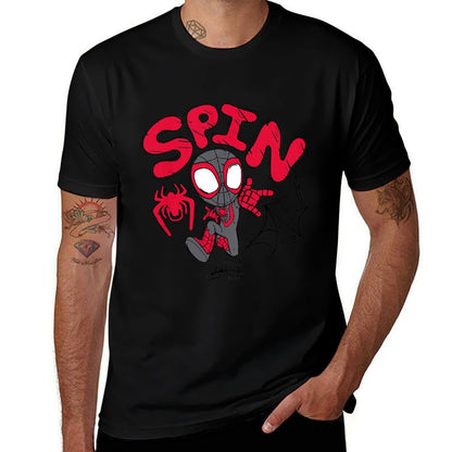 Kids Spidey And His Amazing Friends - Spin Scribble Comfortable T-Shirt