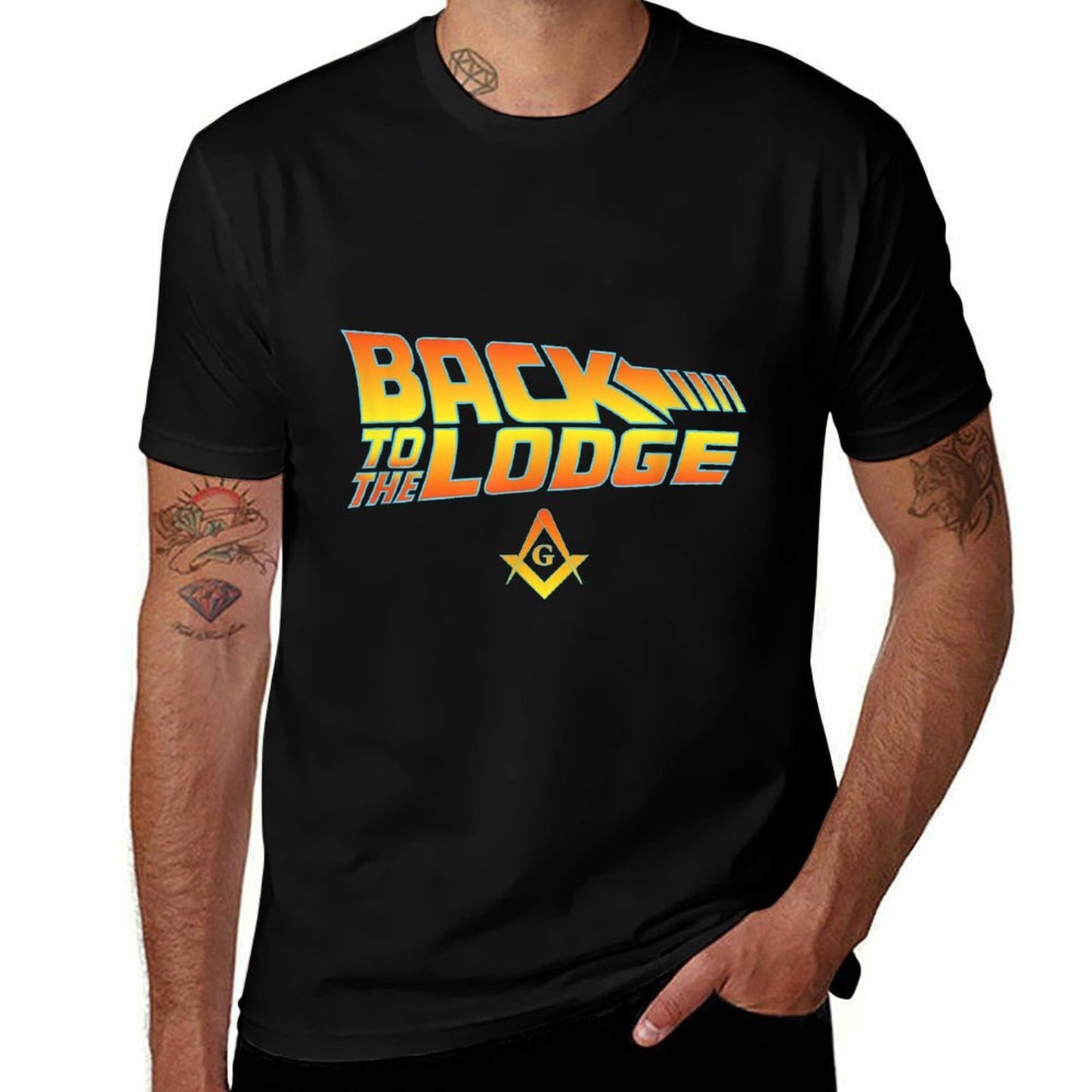 Back to The Lodge by Kuyang Freemason  Cotton T-Shirt