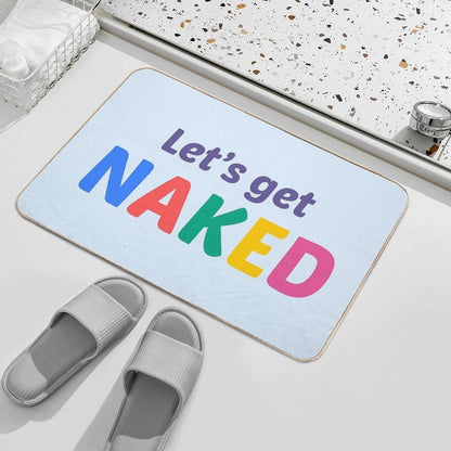 Let's Get Naked!  High-Traffic Bath Mat