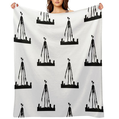 Siren Head Multi-functional Throw Blanket