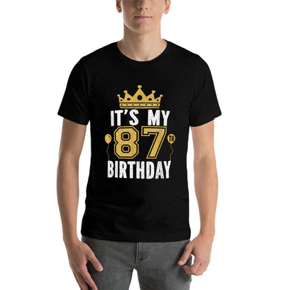 It's My 87th Birthday Gift For 87 Years Old Man And Woman  Classic T-Shirt