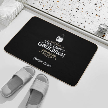 The Leaky Cauldron Pub And Inn  Easy To Clean Bath Mat