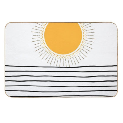 Harmony of Sunrise  High-Traffic Bath Mat
