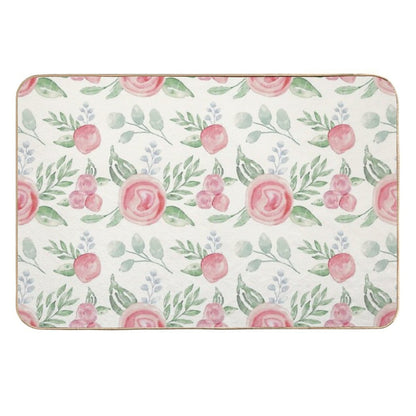 Water Color Pattern  Pet-Safe Bath Mat