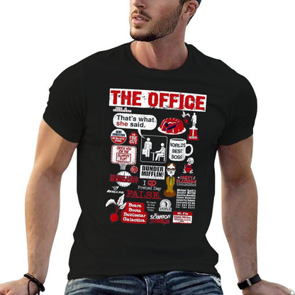 The Office Quote Mash-Up Vintage Funny Comfortable T-Shirt
