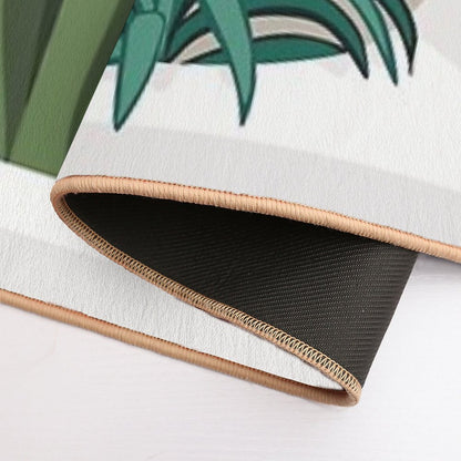 Plants In Bath  Easy Maintenance Bath Mat