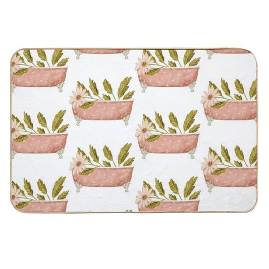 Feminine Bath Time  Eco-Friendly Bath Mat