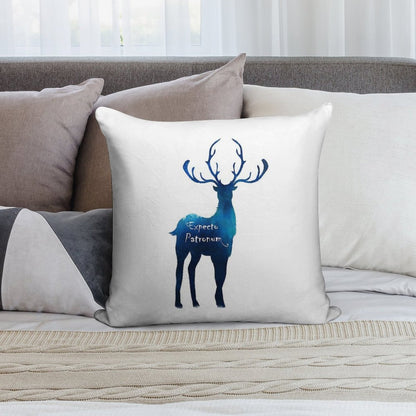 Expecto Patronum Soft Anti-Pilling Throw Pillow