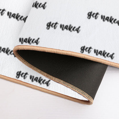 Get Naked Bath Mat  Stain-Proof Bath Mat