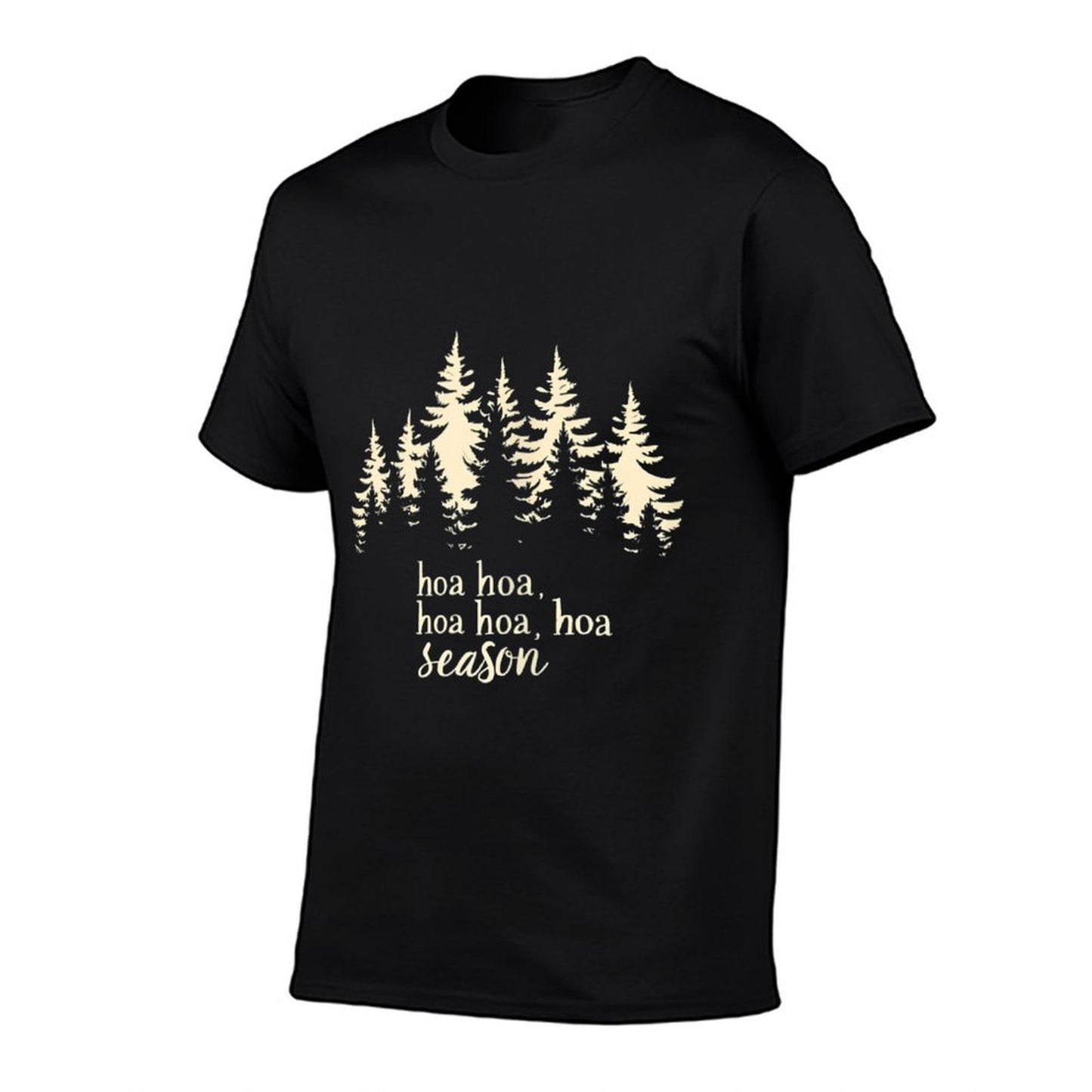 Twilight Lover Pine Forest Hoa Hoa Hoa Hoa Hoa Cozy Season  Tagless Design T-Shirt