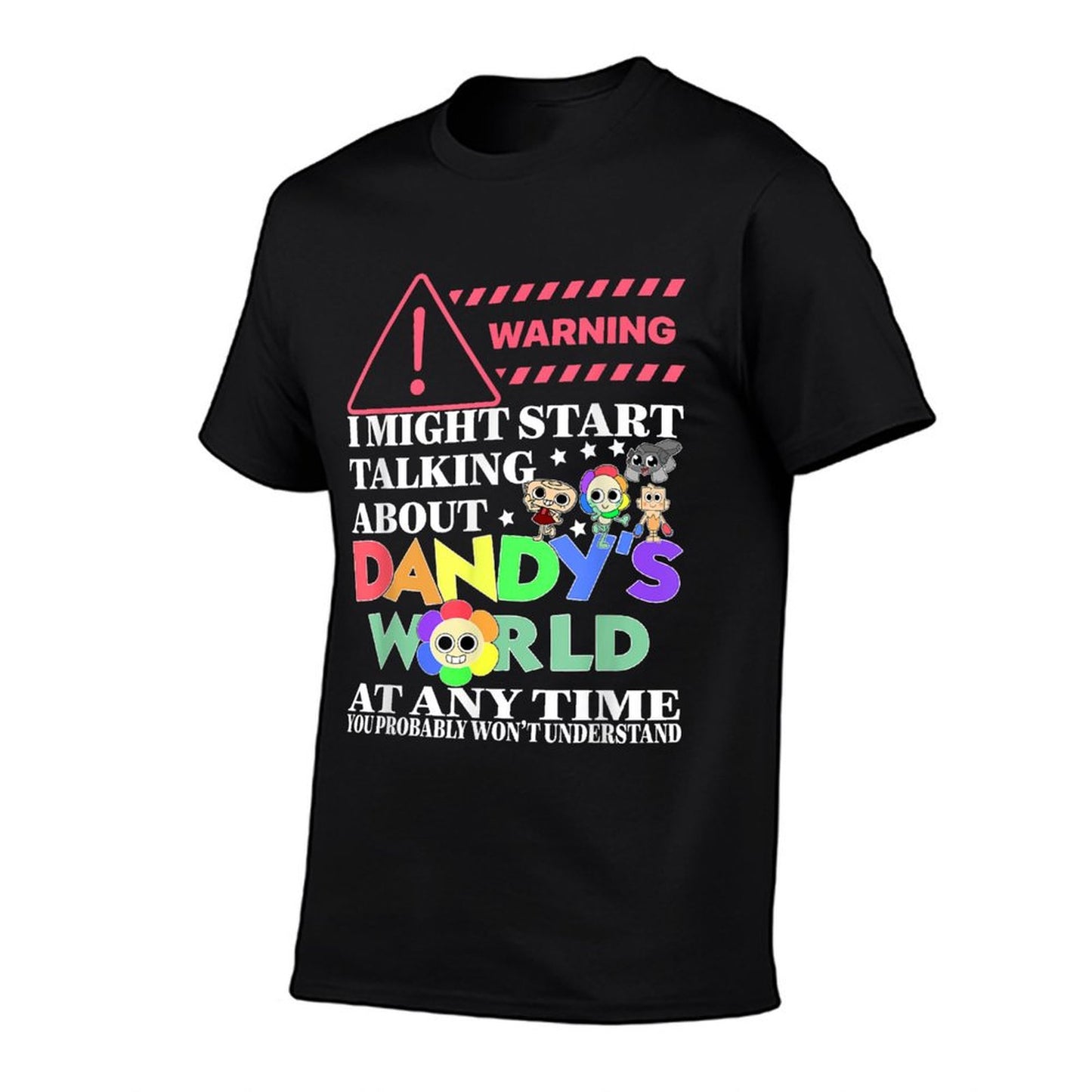 Dandy's World Characters Funny For Men Women Kids High-quality Stitching T-Shirt