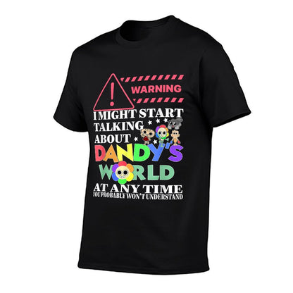 Dandy's World Characters Funny For Men Women Kids High-quality Stitching T-Shirt
