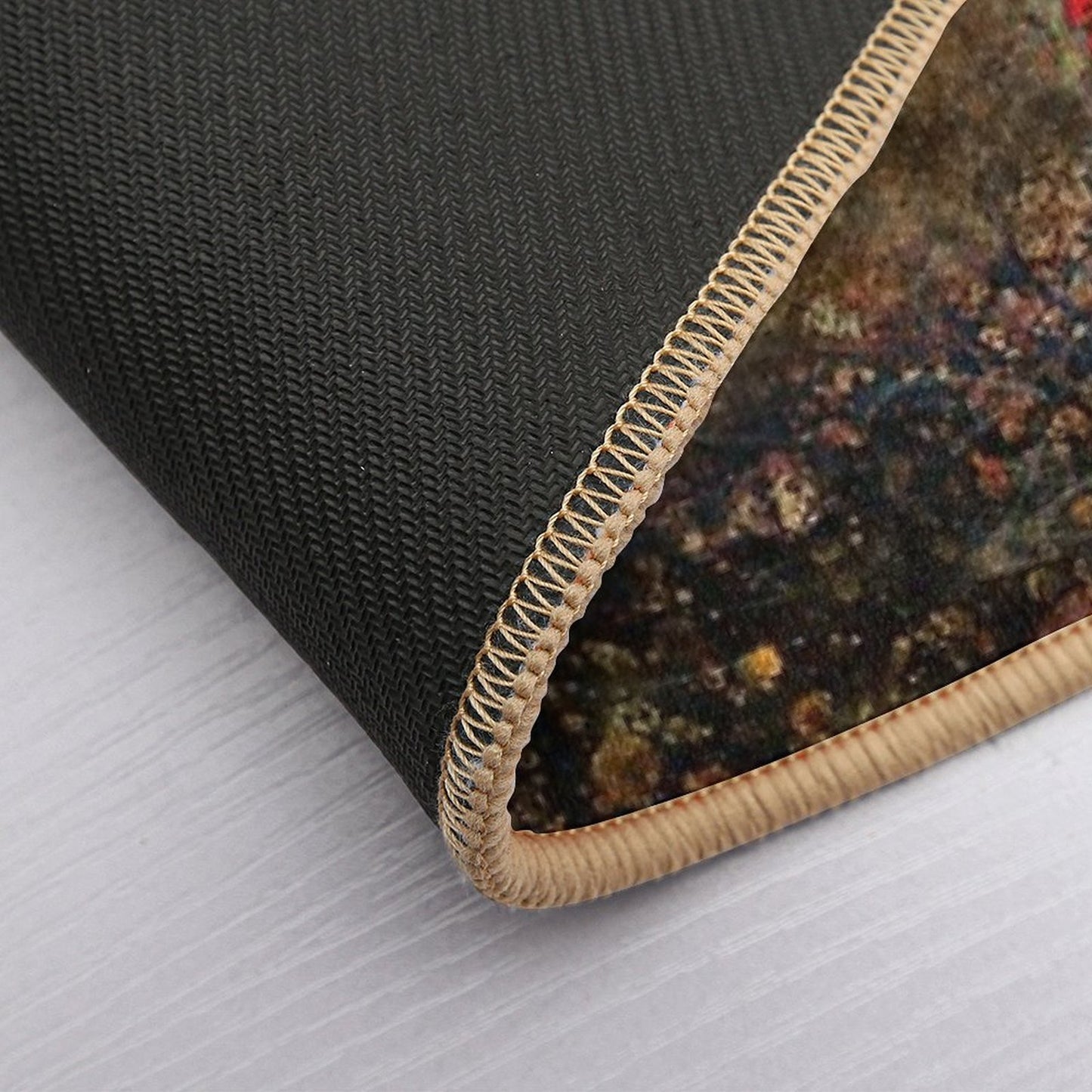 Spawning Male Brook Trout Illustration  Easy Maintenance Bath Mat