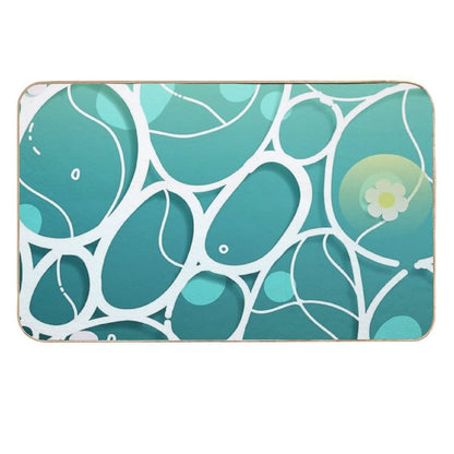 Crystalline Agwite I  Fade-Resistant Bath Mat