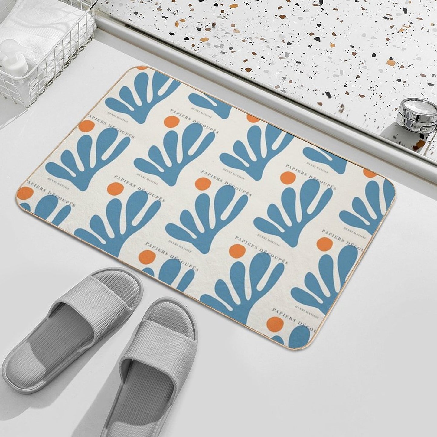 Henri Matisse - Cut-outs #2  High-Traffic Bath Mat