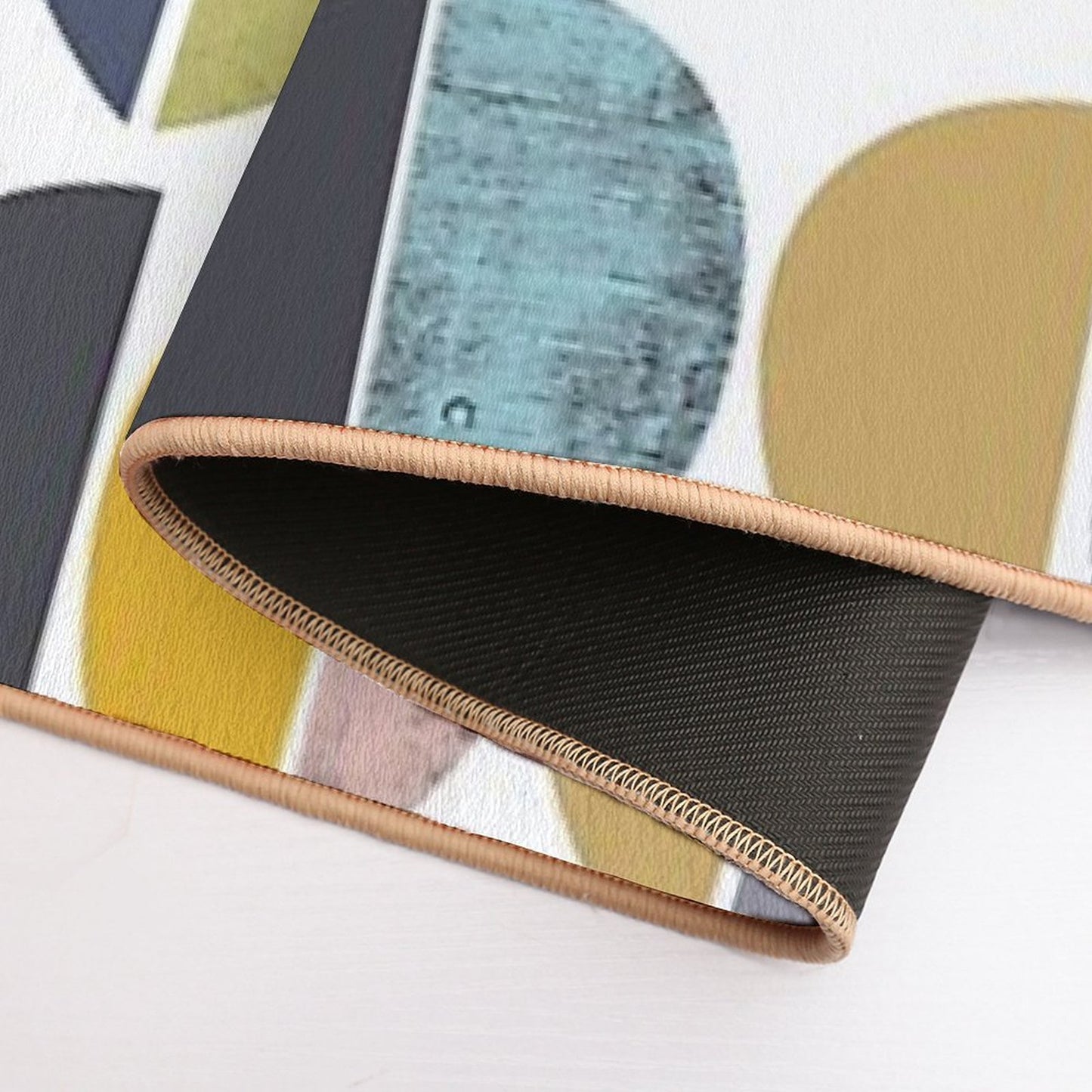 Mid Century Modern  Long-Lasting Bath Mat