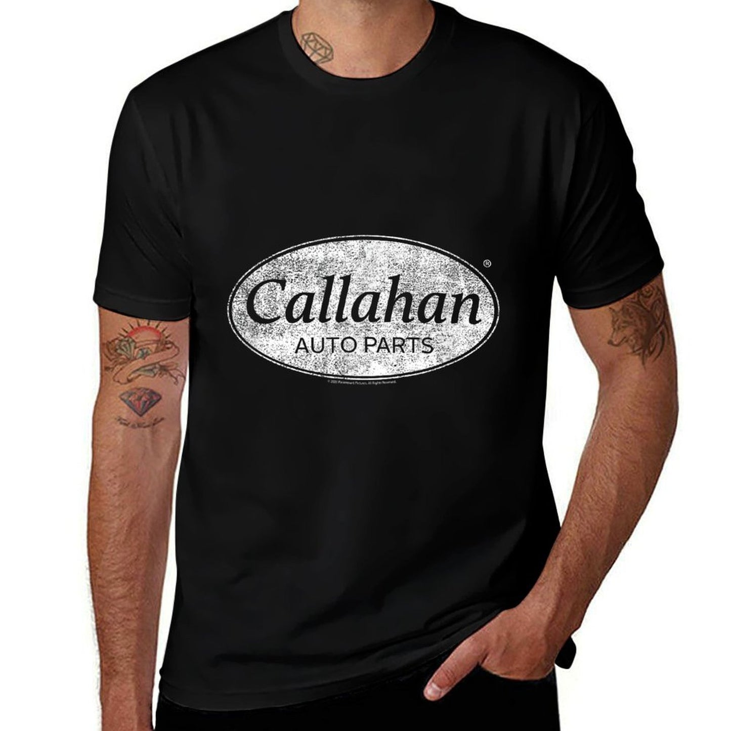 Tommy Boy Callahan Auto Parts Distressed  Classic T-Shirt