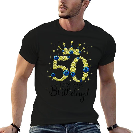 Womens 50 Years Old It's My Birthday 50th Birthday  Versatile T-Shirt