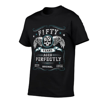 50 Years Aged Perfectly Thirty 50th Birthday  Affordable Price T-Shirt
