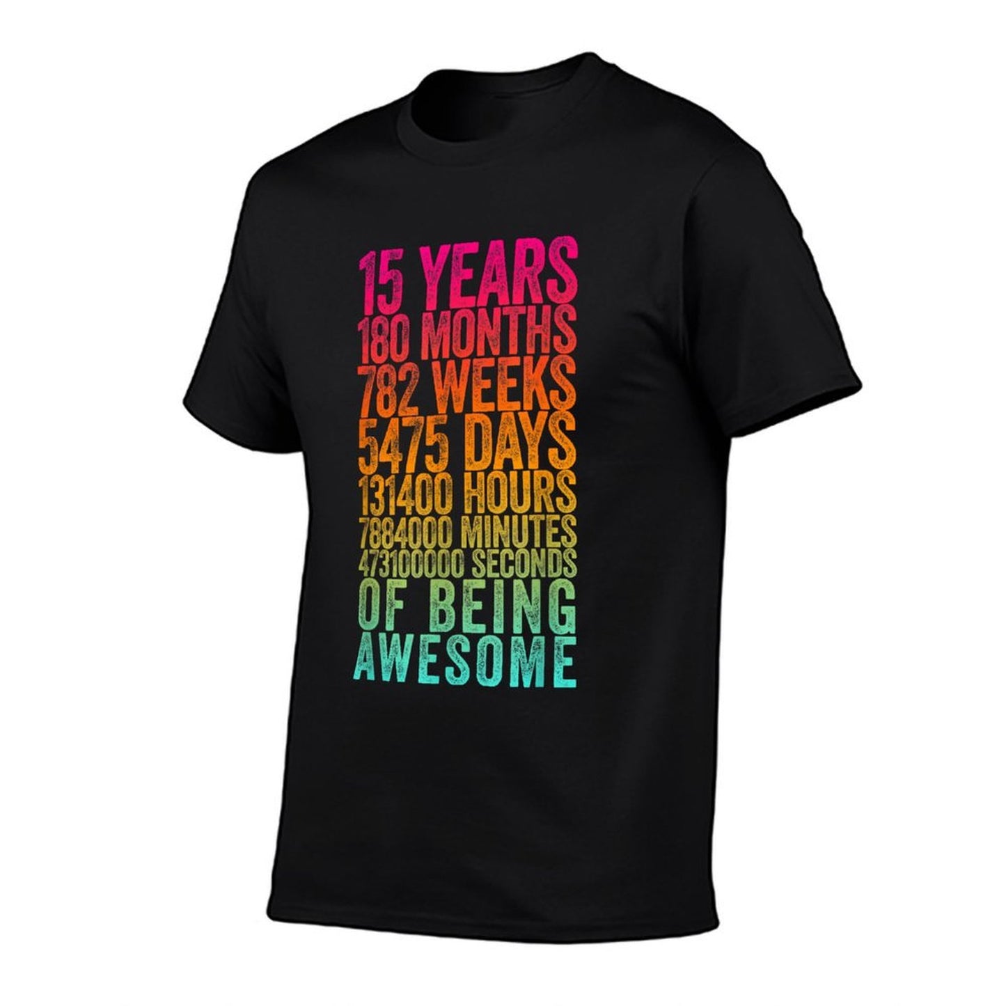 Funny 15th Birthday Old Meter Funny 15 Year Old Gifts  Slim-fit Cut T-Shirt