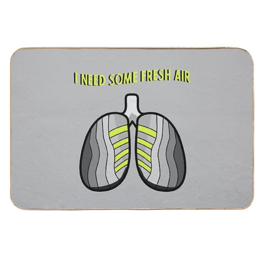 I Need Some Fresh Air  Anti-Trip Bath Mat
