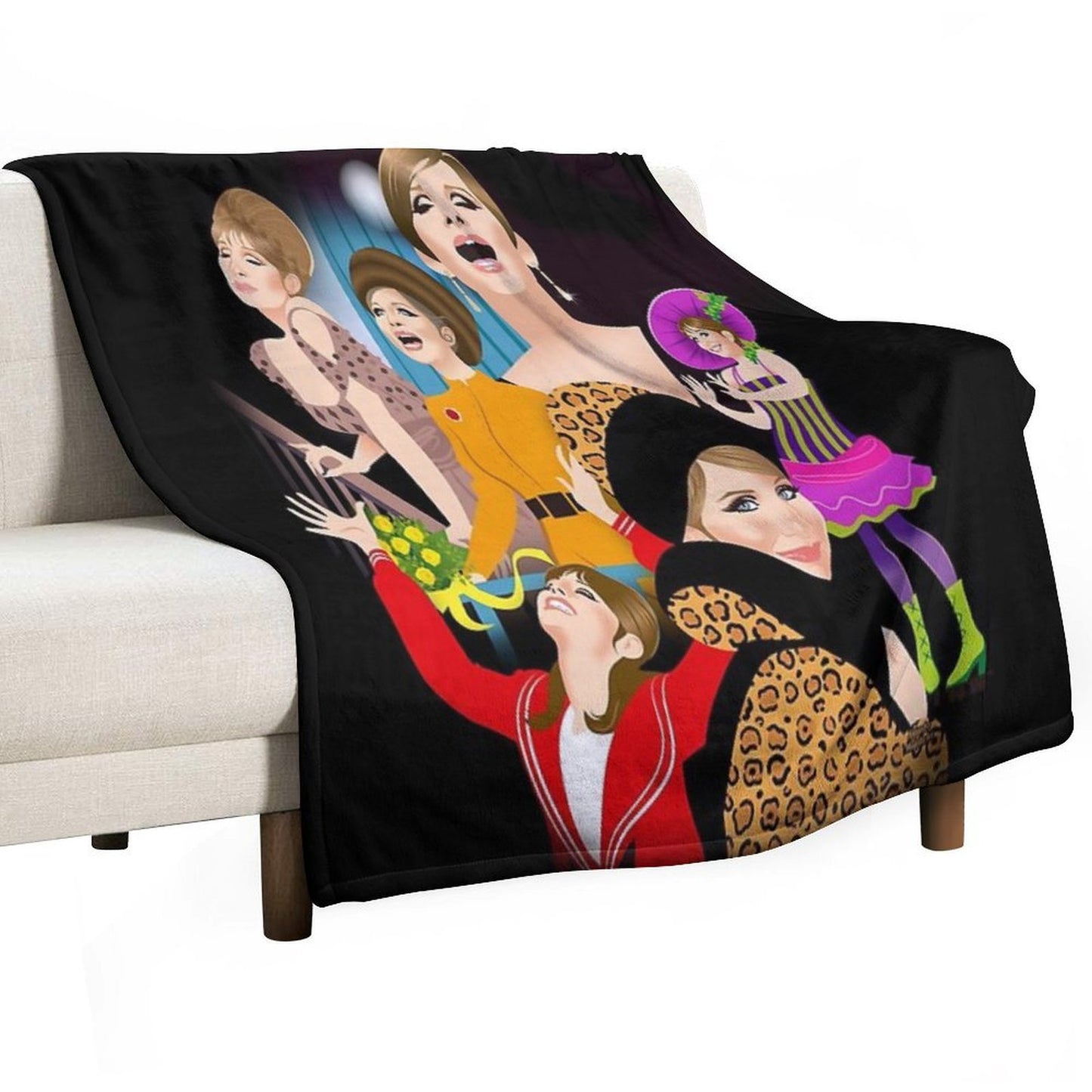 Funny Shrink-resistant Throw Blanket