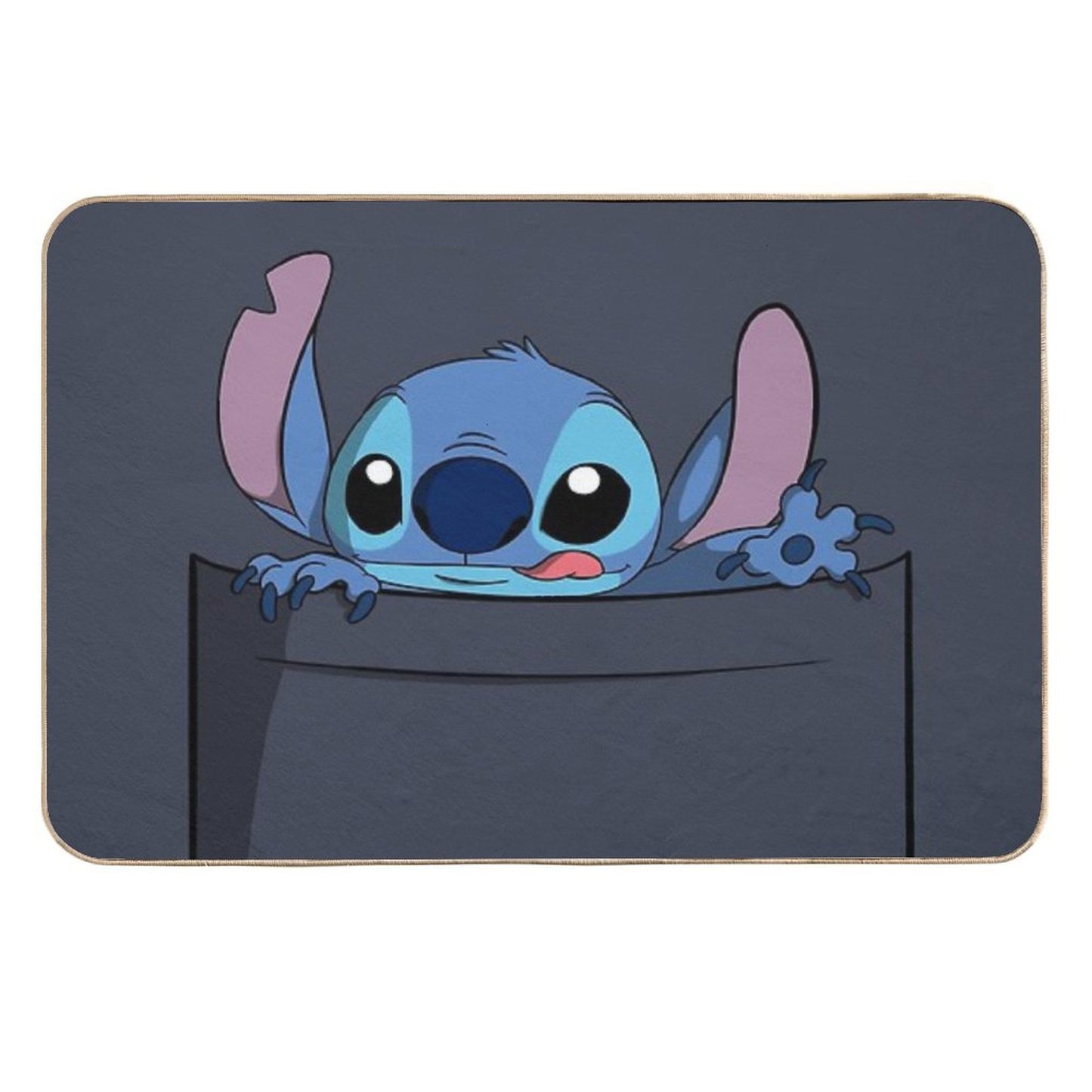 Stitch  Fade-Resistant Bath Mat