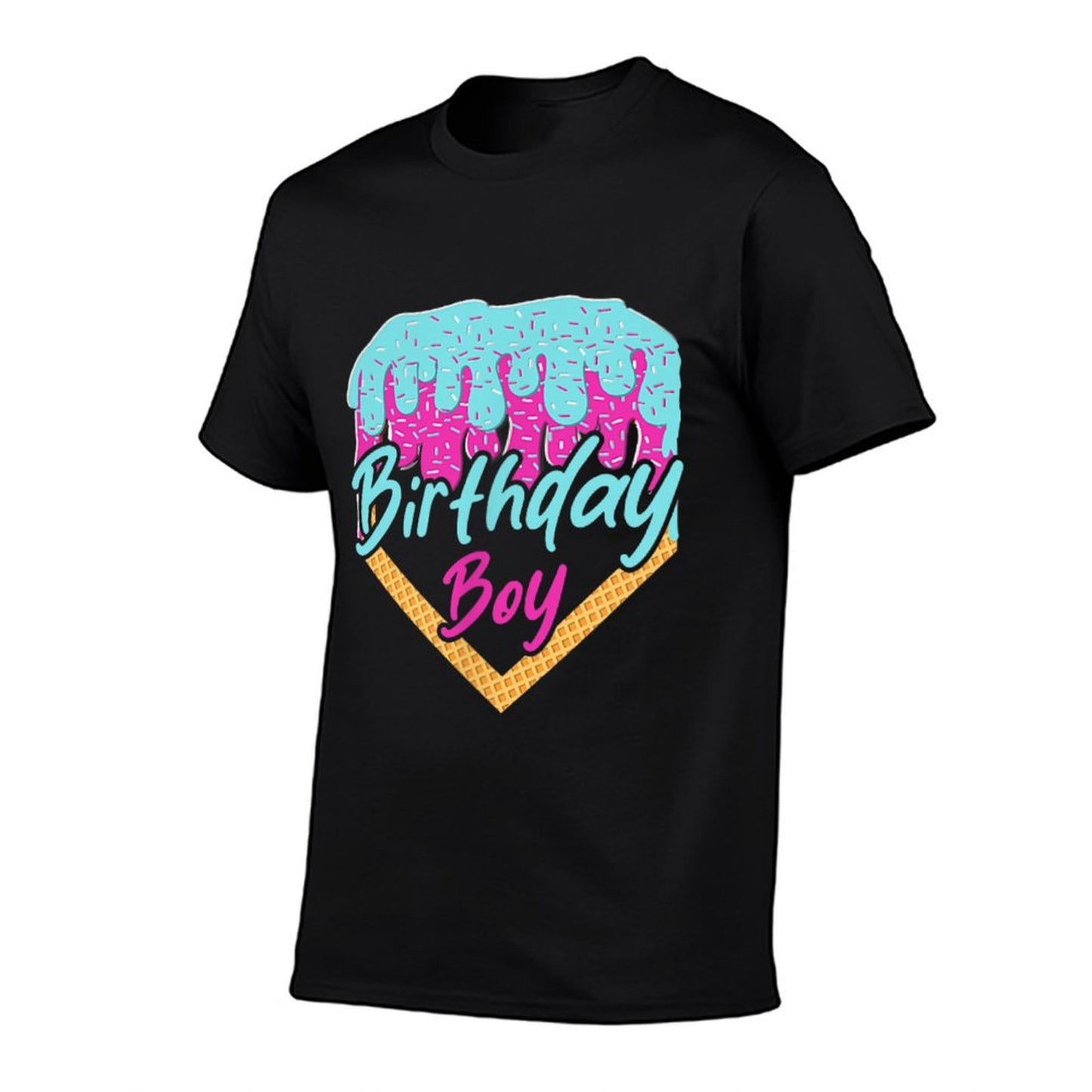 Baseball 10 Year Old Ice Cream Drip 10th Birthday Boy 10  Graphic-printed T-Shirt