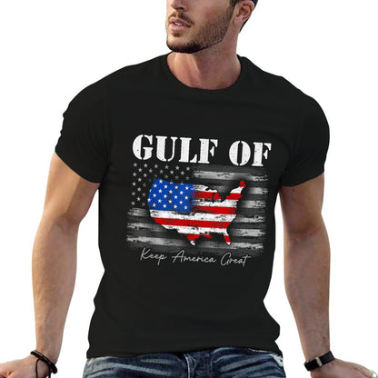 Gulf of United States of America Summer-ready Fabric T-Shirt