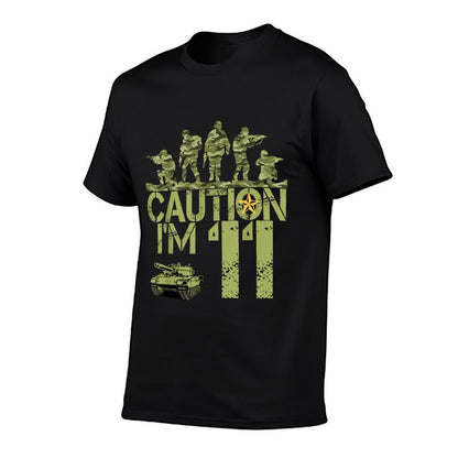 11th Birthday Military I'm 11 Year Old Soldier Camo Birthday  Classic T-Shirt