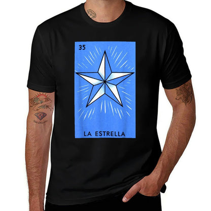 La Estrella Card Mexican Lottery Card  Fade-proof Color T-Shirt
