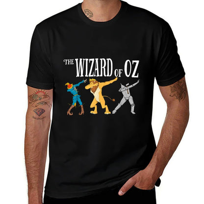 Cowardly Lion Scarecrow Tin Man The Wizard Of Oz  Trendy Pattern T-Shirt