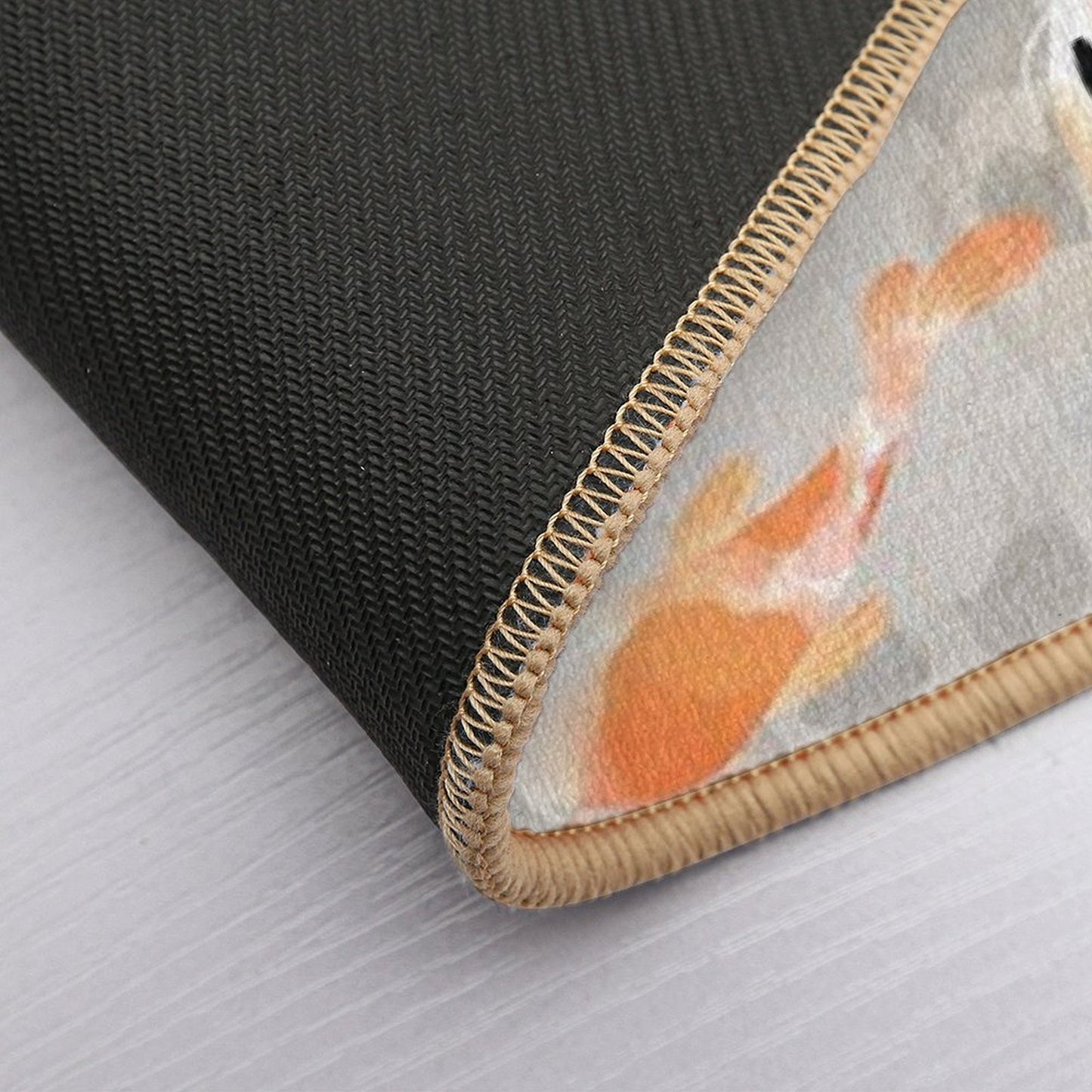 Japanese Koi Fish  Fade-Resistant Bath Mat