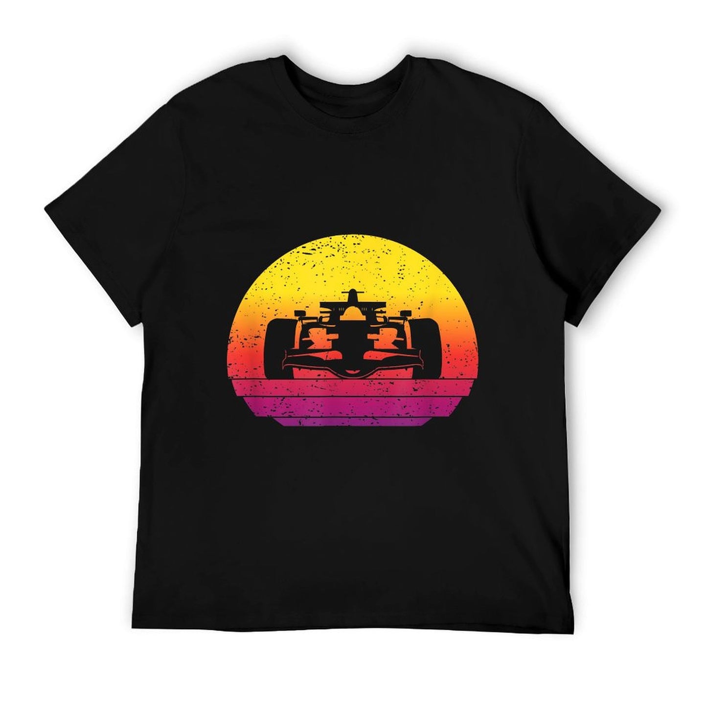 Racing Car Retro Style Vintage Trendy Pattern T-Shirt