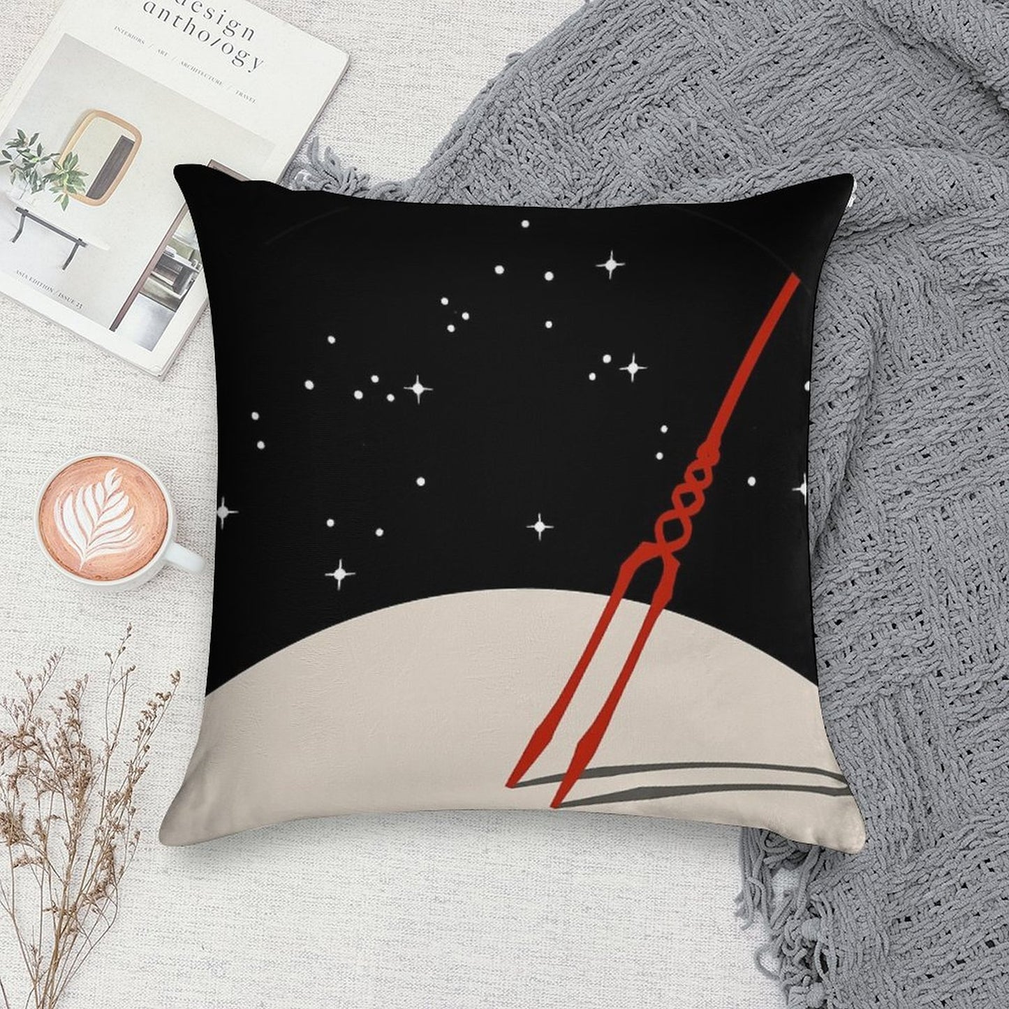 Lance of Longinus - No Logo Soft Anti-Pilling Throw Pillow