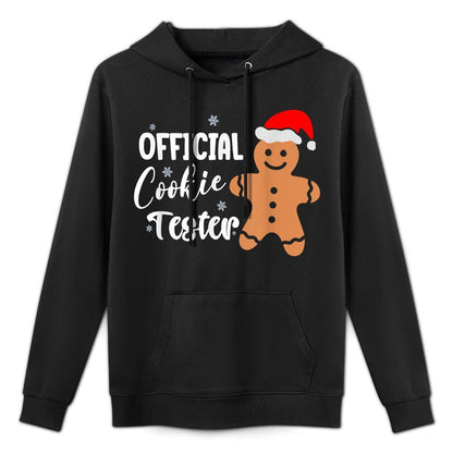 Official Cookie Tester - Christmas Baking Men Women Children Shrink-Resistant Hoodie